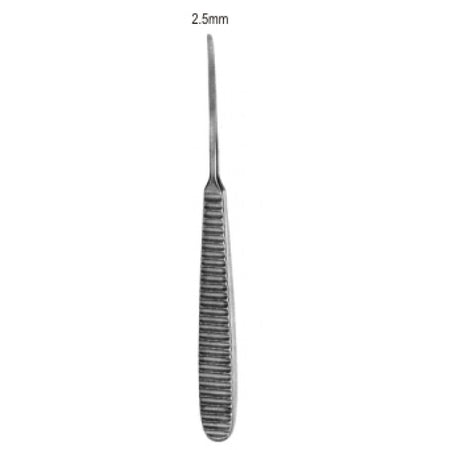 Wynands Elevator semi Curved sh 2.5mm, 15.5cm - Surgix Instruments Stainless Steel Medical Instrument