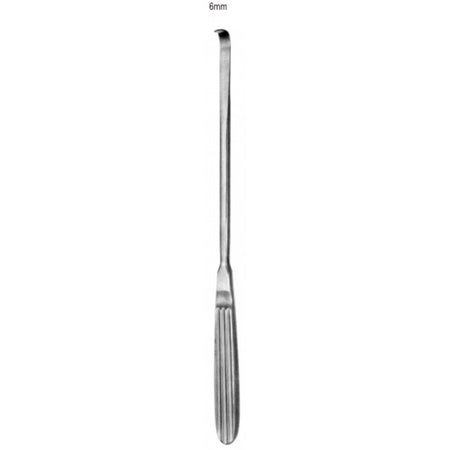 Periosteal Elevator deep Curved sharp 6mm, 24cm – Surgix Instruments
