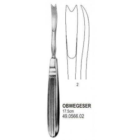 Obwegeser Periosteal Elevator 17.5cm Figure 2 - Surgix Instruments Stainless Steel Medical Instrument