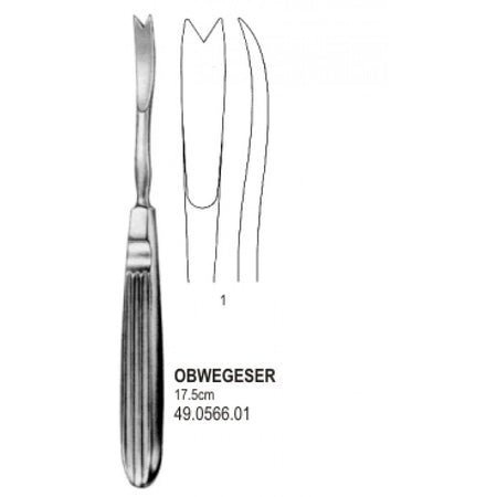 Obwegeser Periosteal Elevator 17.5cm Fig.1 – Surgix Instruments
