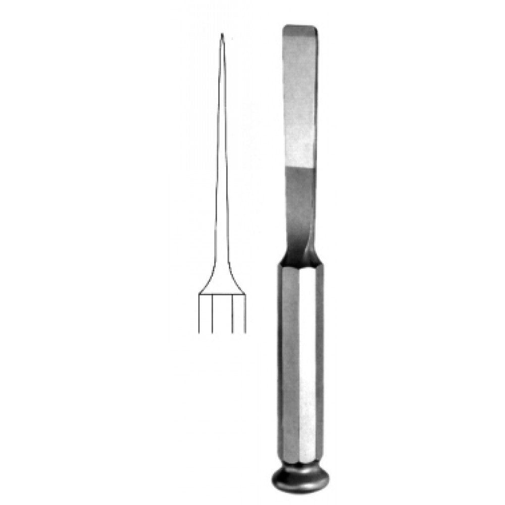 Tessier Bone Graft Osteotome Straight 10mm, 20cm - Surgix Instruments Stainless Steel Medical Instrument