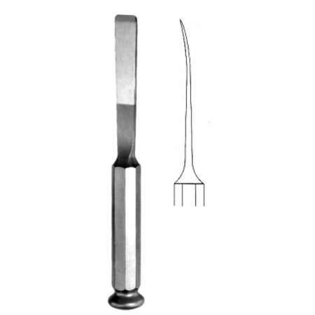Tessier Bone Graft Osteotome Curved 10mm, 20cm – Surgix Instruments