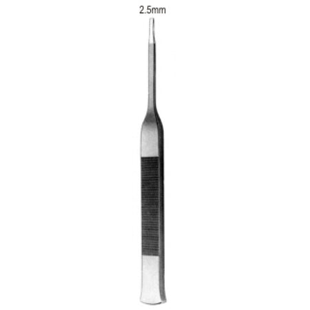 Tessier Osteotome Straight flat handle 2.5mm 16cm - Surgix Instruments Stainless Steel Medical Instrument