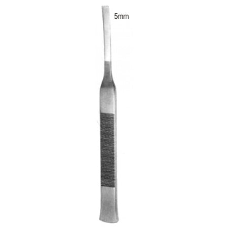 Tessier Osteotome Curved flat handle 5mm 16cm - Surgix Instruments Stainless Steel Medical Instrument