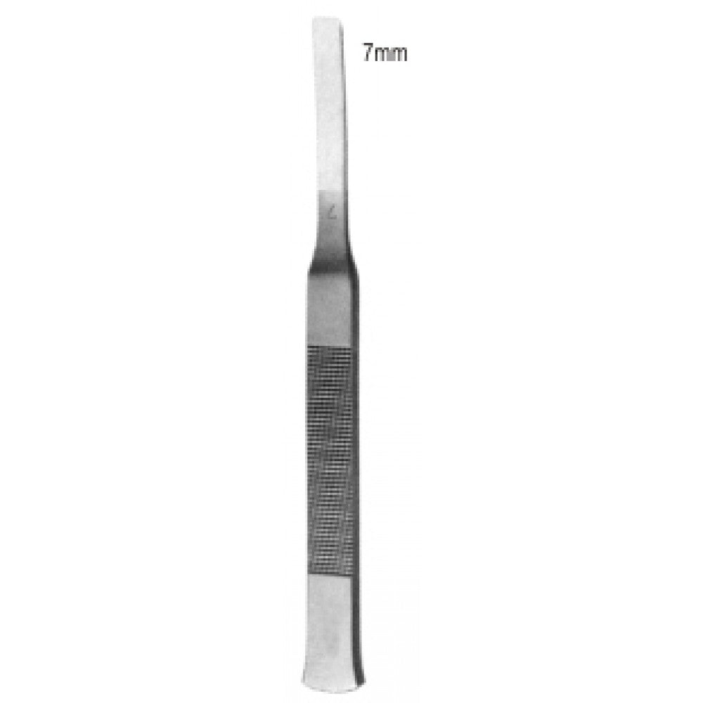 Tessier Osteotome Curved Mush. handle 7mm 16cm - Surgix Instruments Stainless Steel Medical Instrument
