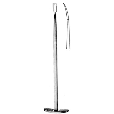 Dunn Dautrey Osteotome Curved 6mm, 17cm - Surgix Instruments Stainless Steel Medical Instrument