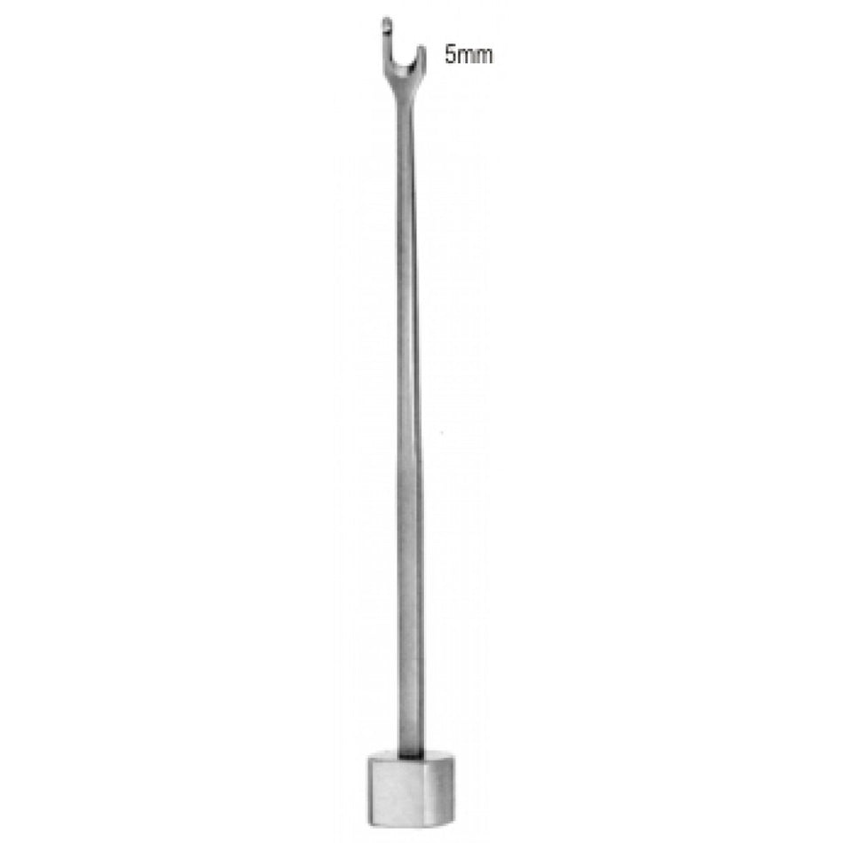 Lateral Nasal Wall Osteotome with guard 5mm 19cm - Surgix Instruments Stainless Steel Medical Instrument