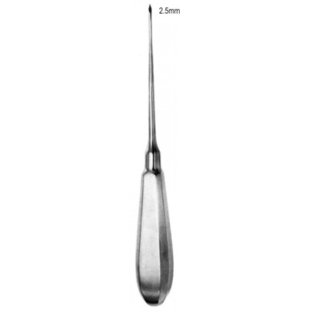 Tessier Transnasal Awl 2.5mm, 20.5cm - Surgix Instruments Stainless Steel Medical Instrument