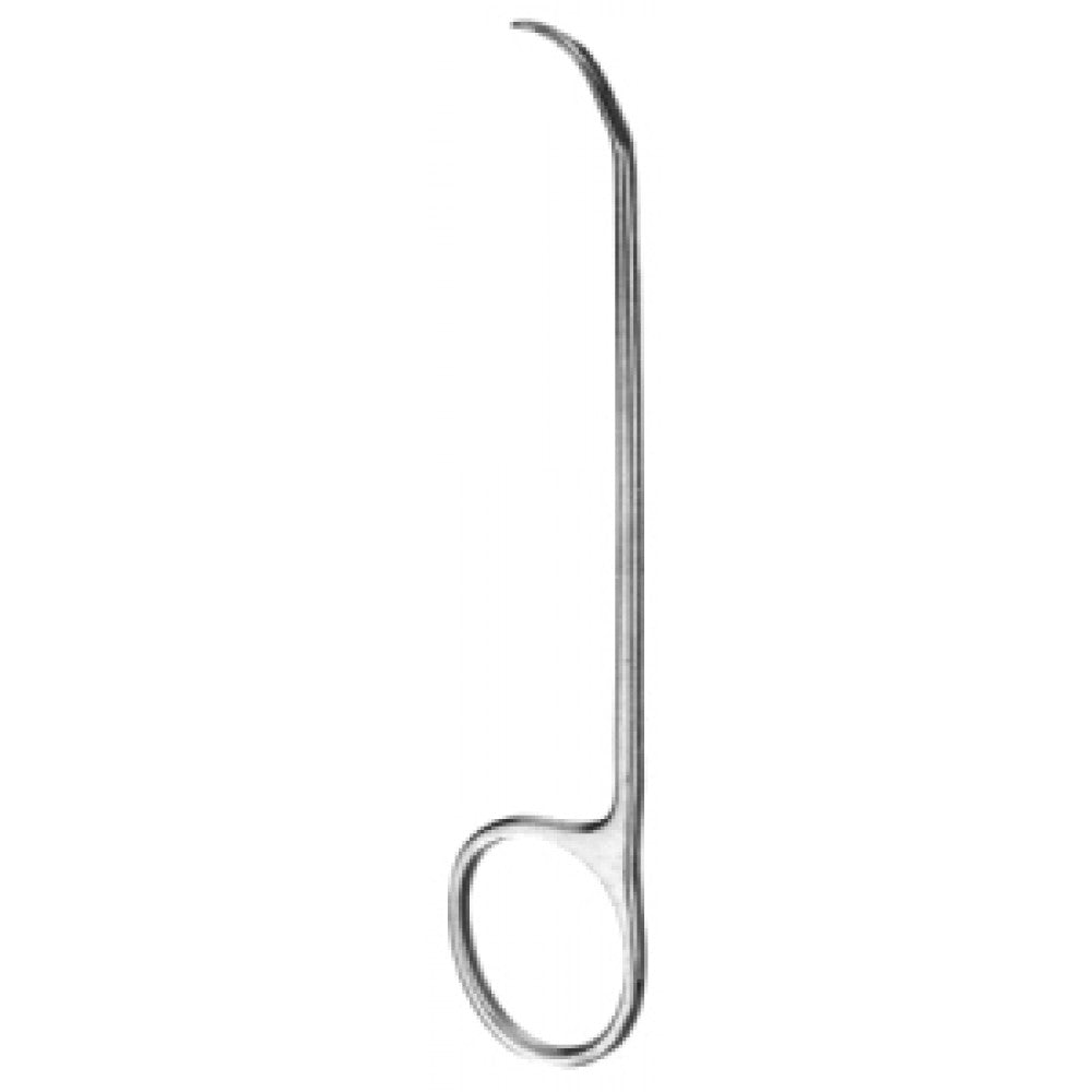 Salivary Duct Retractor Curved left 14.5cm - Surgix Instruments Stainless Steel Medical Instrument