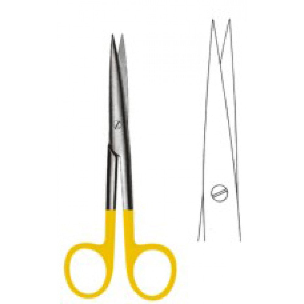 Tessier Dissecting Scissors Straight sh 14.5cm Tungsten Carbide Inlays - Surgix Instruments