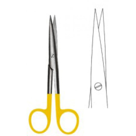 Tessier Dissecting Scissors Straight sh 14.5cm Tungsten Carbide Inlays - Surgix Instruments