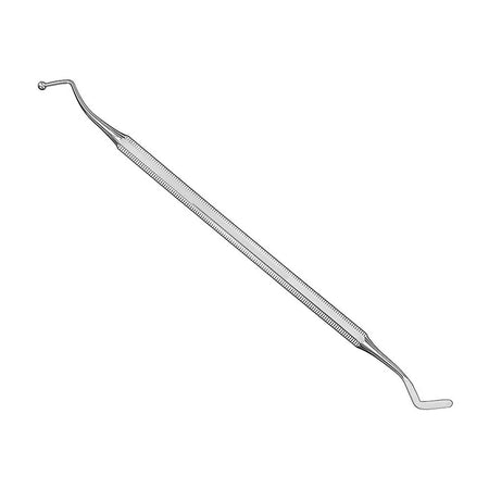 Plugger, ball shap./spatula, vertical, Size7 – Filling Instruments | Surgix Instruments