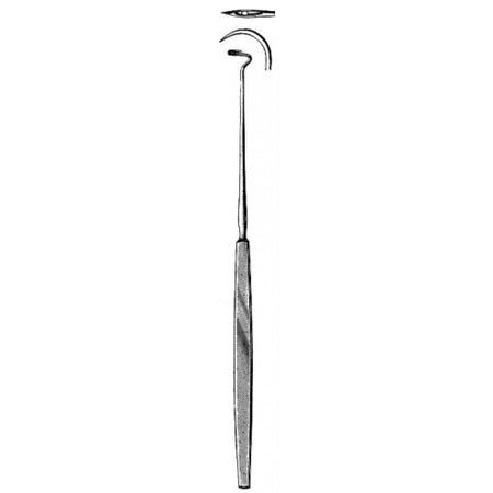 Dupuy Weiss Tonsil Needle right 22cm – Surgix Instruments Tonsil Instrument, SKU 50.0050.22