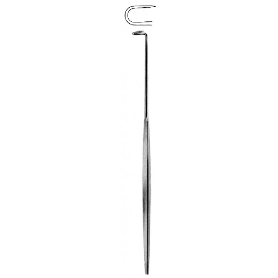 Falk Tonsil Needle left 24cm – Surgix Instruments Tonsil Instrument, SKU 50.0060.24