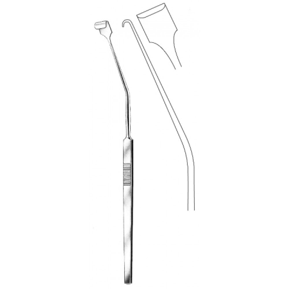 Nager Pillar/soft palate Retractor 13.5mm, 24cm – Surgix Instruments Tonsil Instrument, SKU 50.0160.24