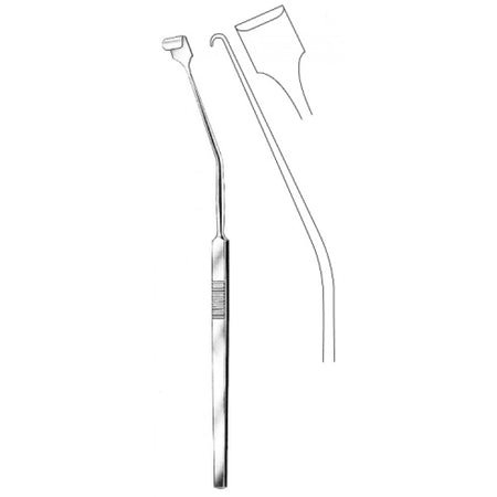 Nager Pillar/soft palate Retractor 13.5mm, 24cm – Surgix Instruments Tonsil Instrument, SKU 50.0160.24