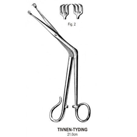 Tivnen Tyding Tonsil Seizing Forceps 3x3T, 21cm – Surgix Instruments Tonsil Instrument, SKU 50.0172.21