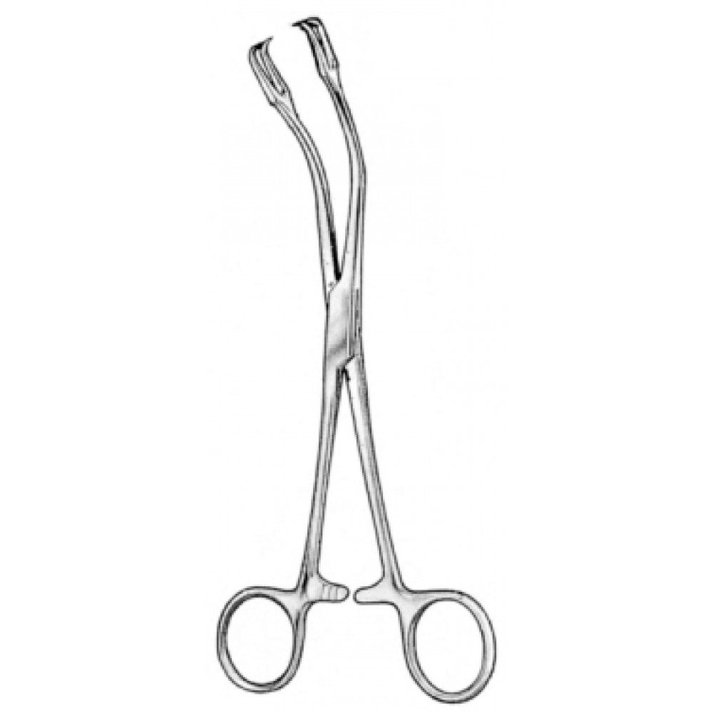 Museux tonsil seizing Forceps Curved to side 20cm – Surgix Instruments Tonsil Instrument, SKU 50.0181.20