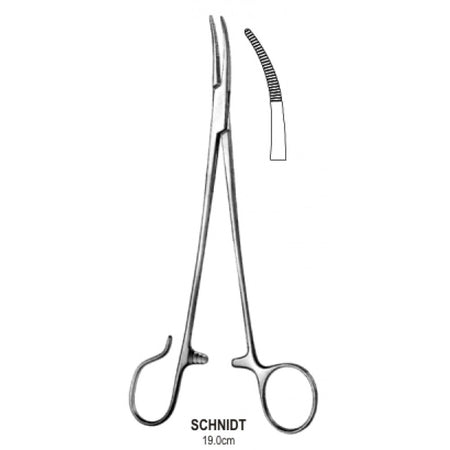 Schnidt Tonsil Forceps one open ring 19cm – Surgix Instruments Tonsil Instrument, SKU 50.0210.19