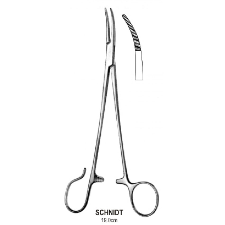 Schnidt Tonsil Forceps one open ring 19cm – Surgix Instruments Tonsil Instrument, SKU 50.0210.19