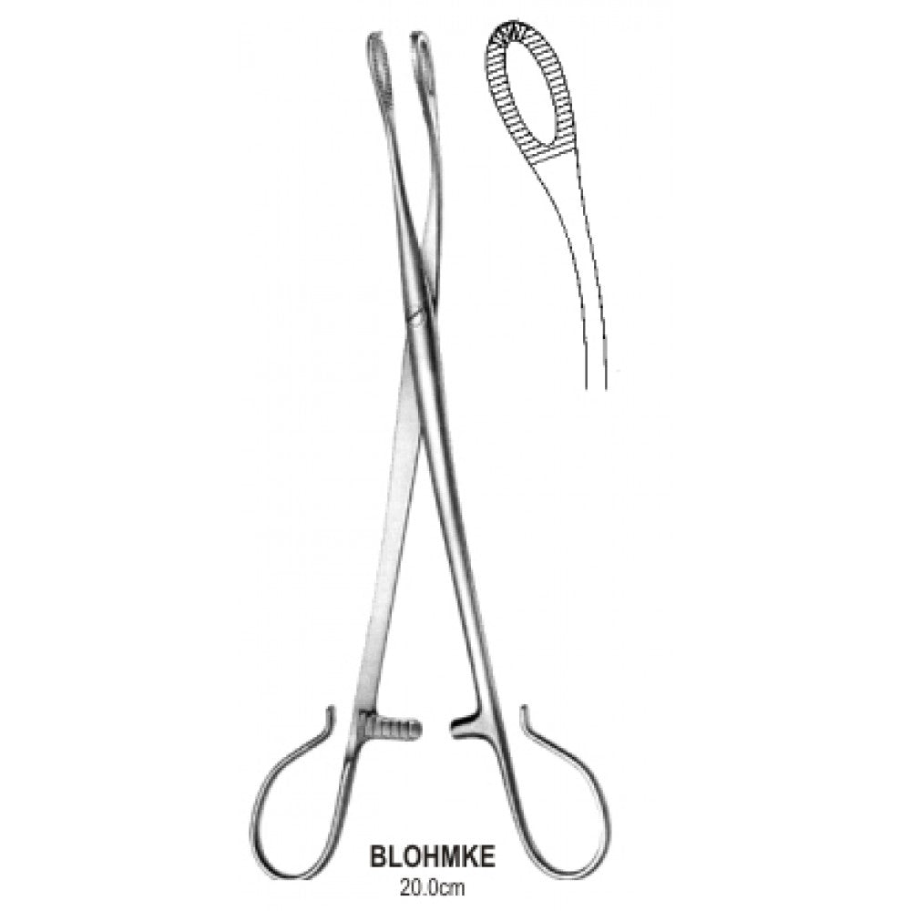 Blohmke Tonsil Seizing Forceps 20cm – Surgix Instruments Tonsil Instrument, SKU 50.0216.20