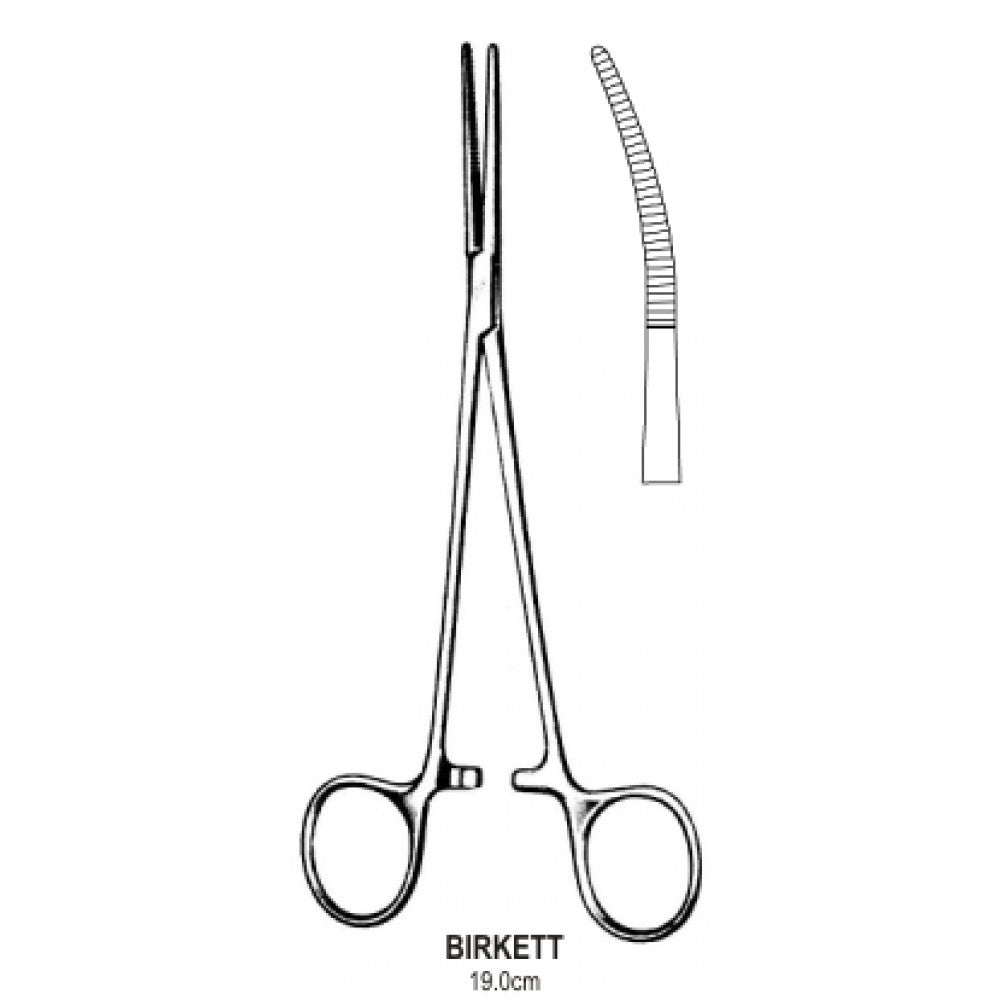 Birkett Tonsil Artery Forceps Curved 19cm – Surgix Instruments Tonsil Instrument, SKU 50.0241.19