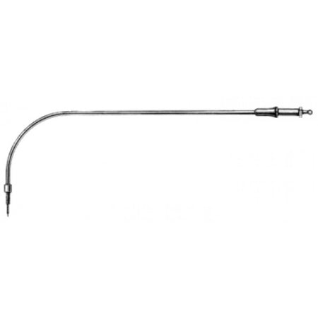 Bruenings Extension Tube Curved 20cm – Surgix Instruments Tonsil Instrument, SKU 50.0346.20