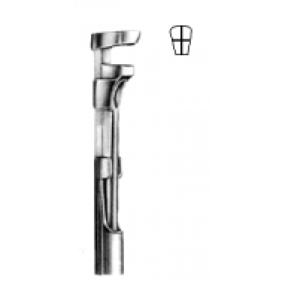 Cordes tip only used w/universal handle Fig.1 – Surgix Instruments Tonsil Instrument, SKU 50.0394.01