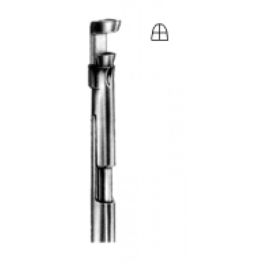 Cordes tip only used w/universal handle Fig.1 – Surgix Instruments Tonsil Instrument, SKU 50.0414.01