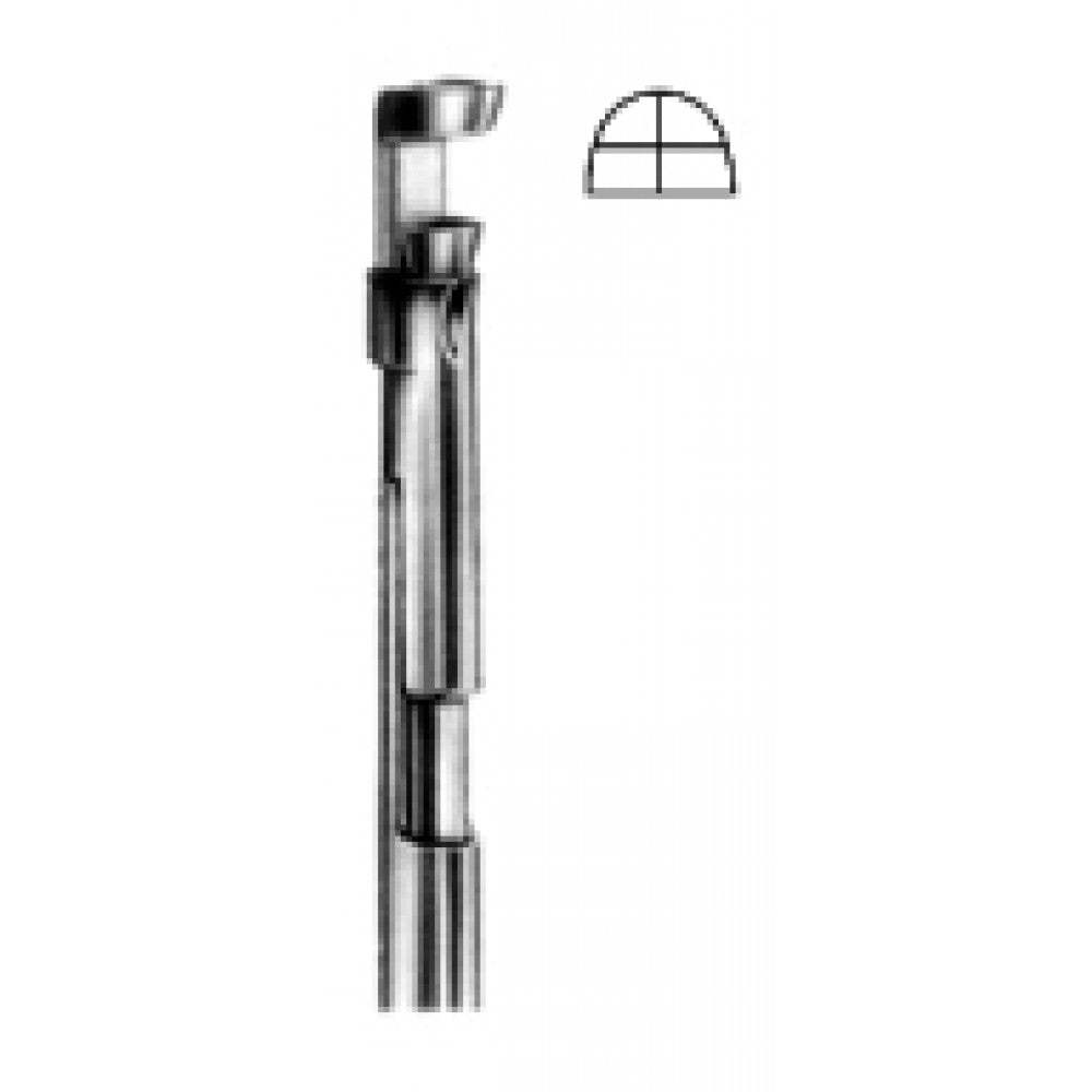 Cordes tip only used w/universal handle Fig.4 – Surgix Instruments Tonsil Instrument, SKU 50.0414.04