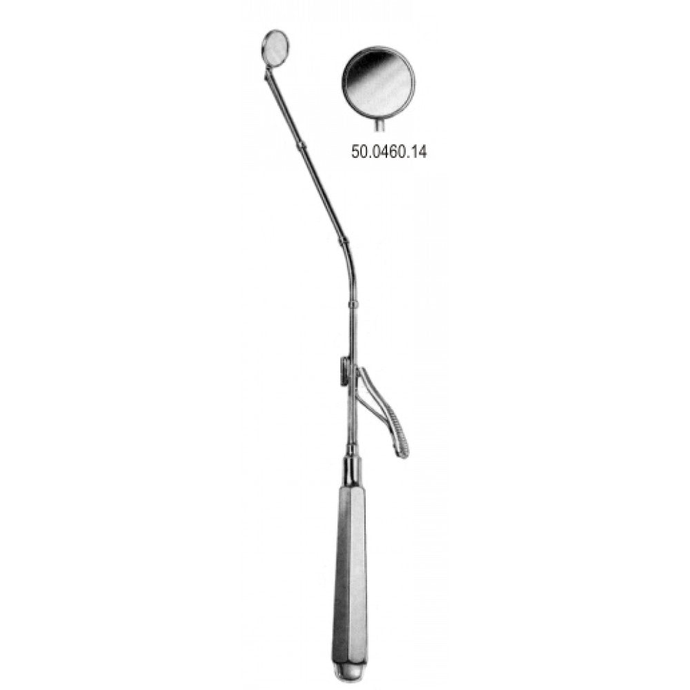 Michel Rhinology Mirror 14mm, 25cm – Surgix Instruments Tonsil Instrument, SKU 50.0460.14