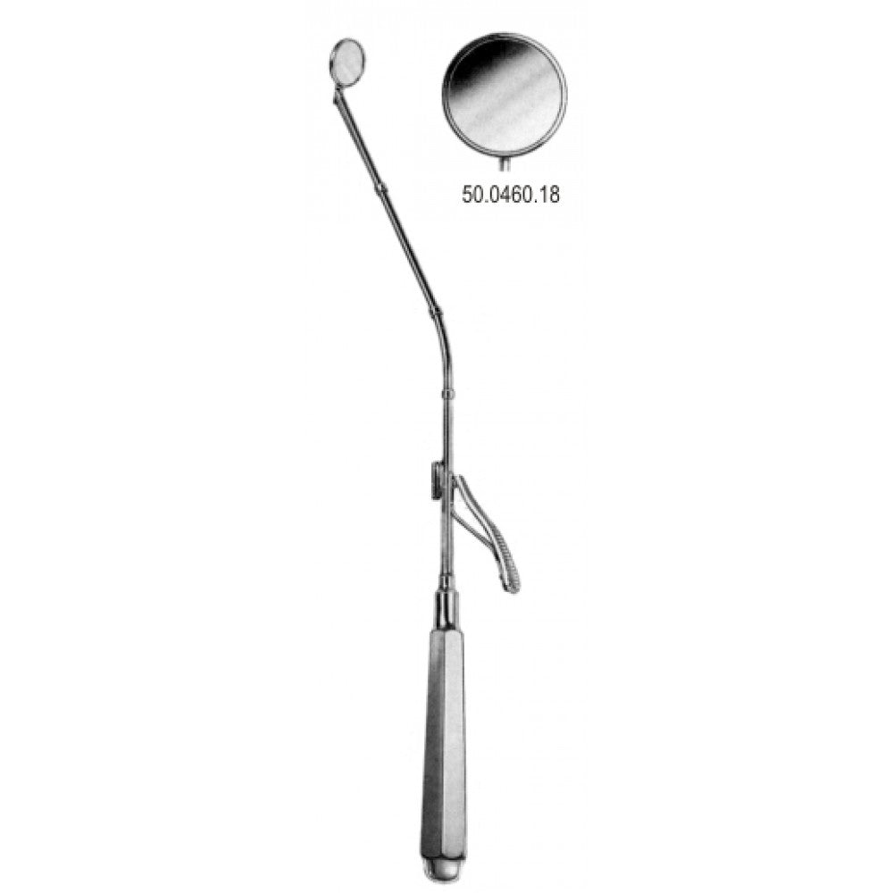 Michel Rhinology Mirror 18mm, 25cm – Surgix Instruments Tonsil Instrument, SKU 50.0460.18