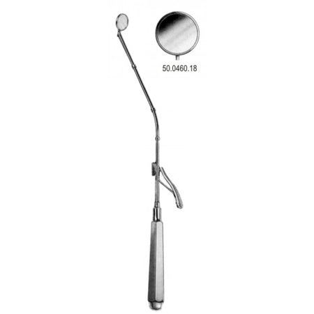 Michel Rhinology Mirror 18mm, 25cm – Surgix Instruments Tonsil Instrument, SKU 50.0460.18