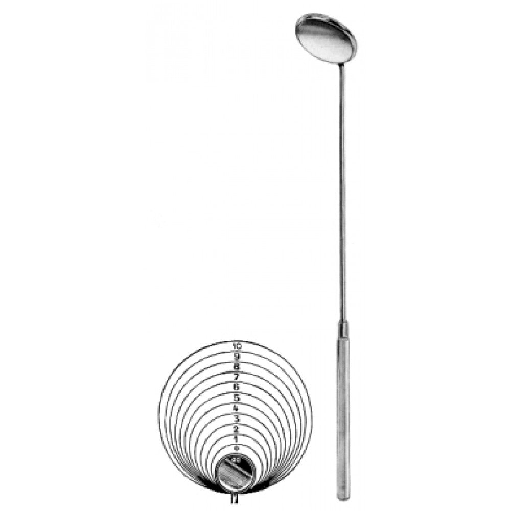 Laryngeal Mirror w/handle 18mm, Fig.4 – Surgix Instruments Tonsil Instrument, SKU 50.0466.18