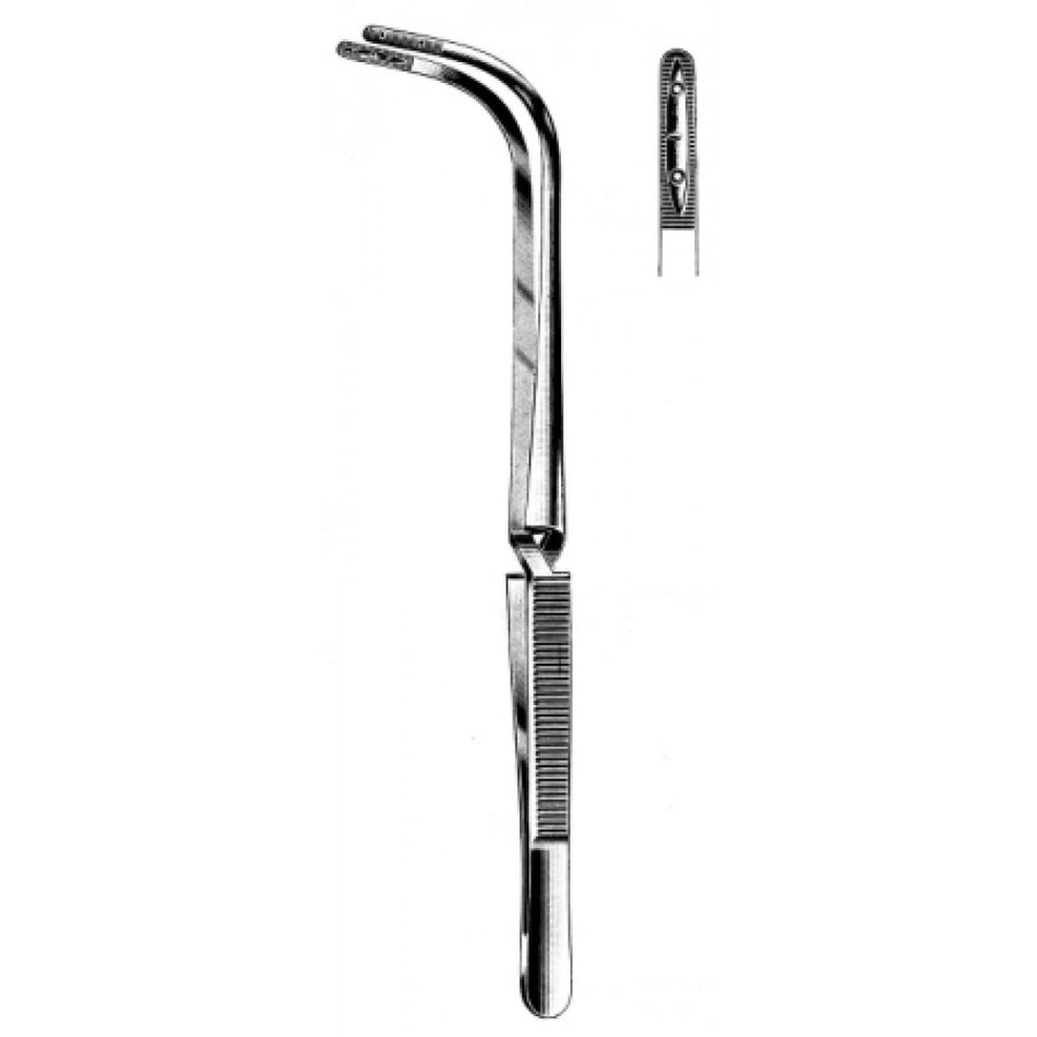 Jackson Tampon Forceps w/spike 22cm – Surgix Instruments Tonsil Instrument, SKU 50.0480.22