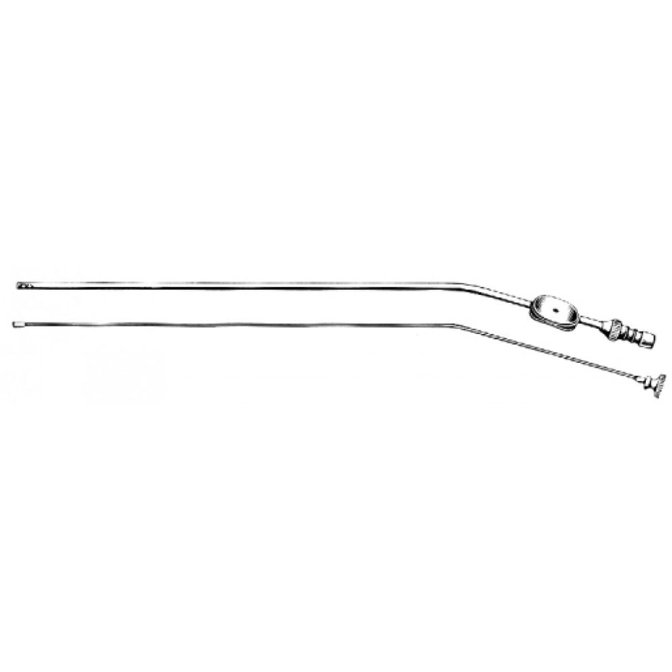 Buie Suction Tube 10Fr. 40cm - Surgix Instruments Stainless Steel Surgical Suction Tube
