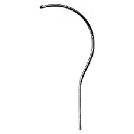 Guyon Catheter Introducer Curved 35cm – Surgix Instruments Urology Instrument, SKU 58.0231.35