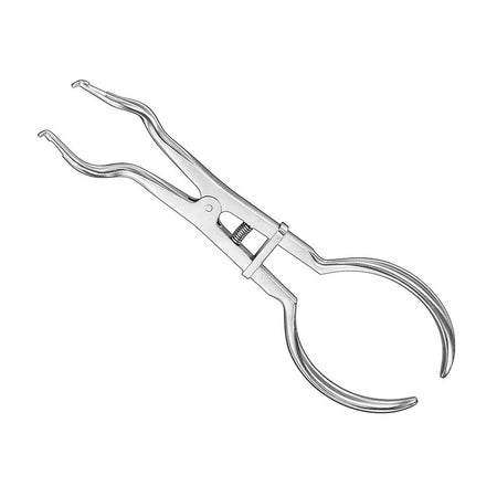 BREWER, rubberdam clamp forceps, 17, 5 cm – Endo Rubberdam Instruments | Surgix Instruments