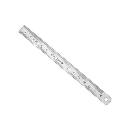 Ruler, 15 cm, metal – only for comparitive measurements – – Measuring Instruments | Surgix Instruments