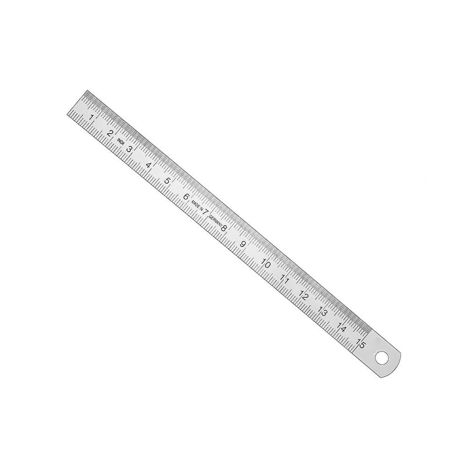 Ruler, 15 cm, metal – only for comparitive measurements – – Measuring Instruments | Surgix Instruments