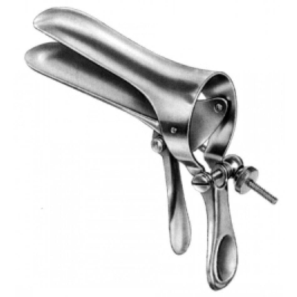 Cusco Speculum Lat.Screw flat end 100x35mm – Surgix Instruments vaginal speculums and related accessories, SKU 60.0020.03