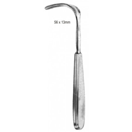 Braun Vaginal Retractor 56x13mm 18cm – Surgix Instruments vaginal retractors, SKU 60.0100.18