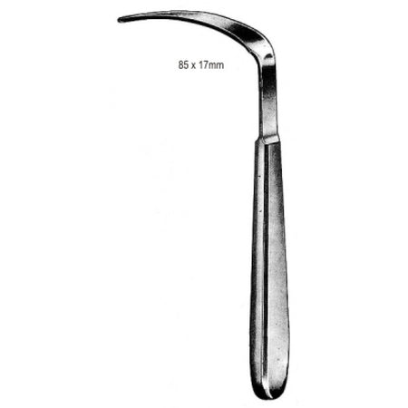 Vaginal Retractor 85x17mm 19cm – Surgix Instruments vaginal retractors, SKU 60.0112.19