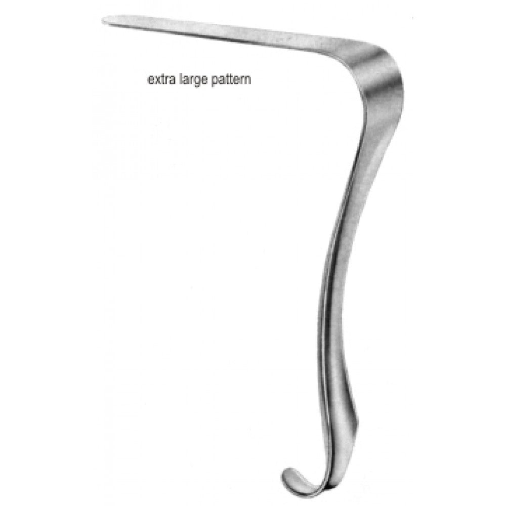 Kristeller Vaginal Retractor 140x30mm – Surgix Instruments vaginal retractors, SKU 60.0160.01