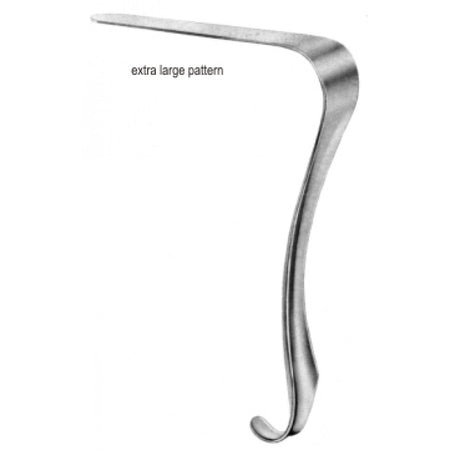 Kristeller Vaginal Retractor 140x30mm – Surgix Instruments vaginal retractors, SKU 60.0160.01