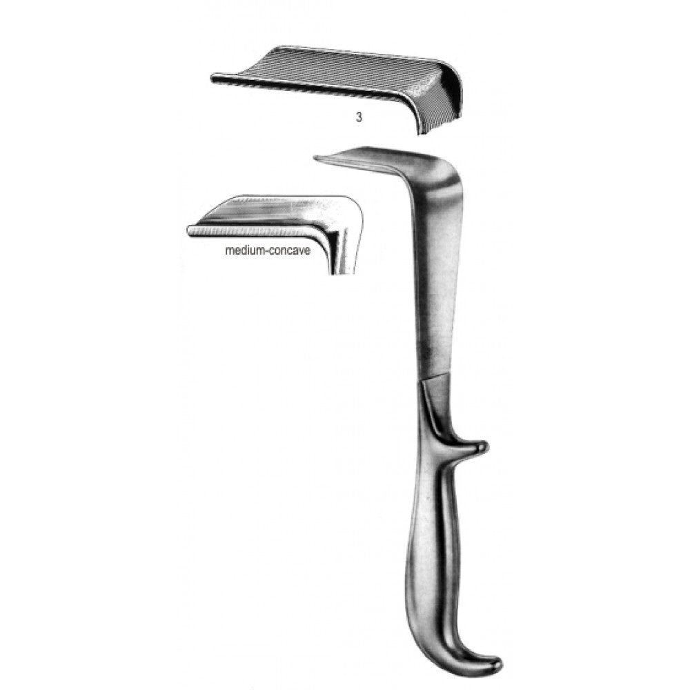 Doyen Vaginal Speculum med/concave 115x60mm – Surgix Instruments vaginal speculums and related accessories, SKU 60.0214.03