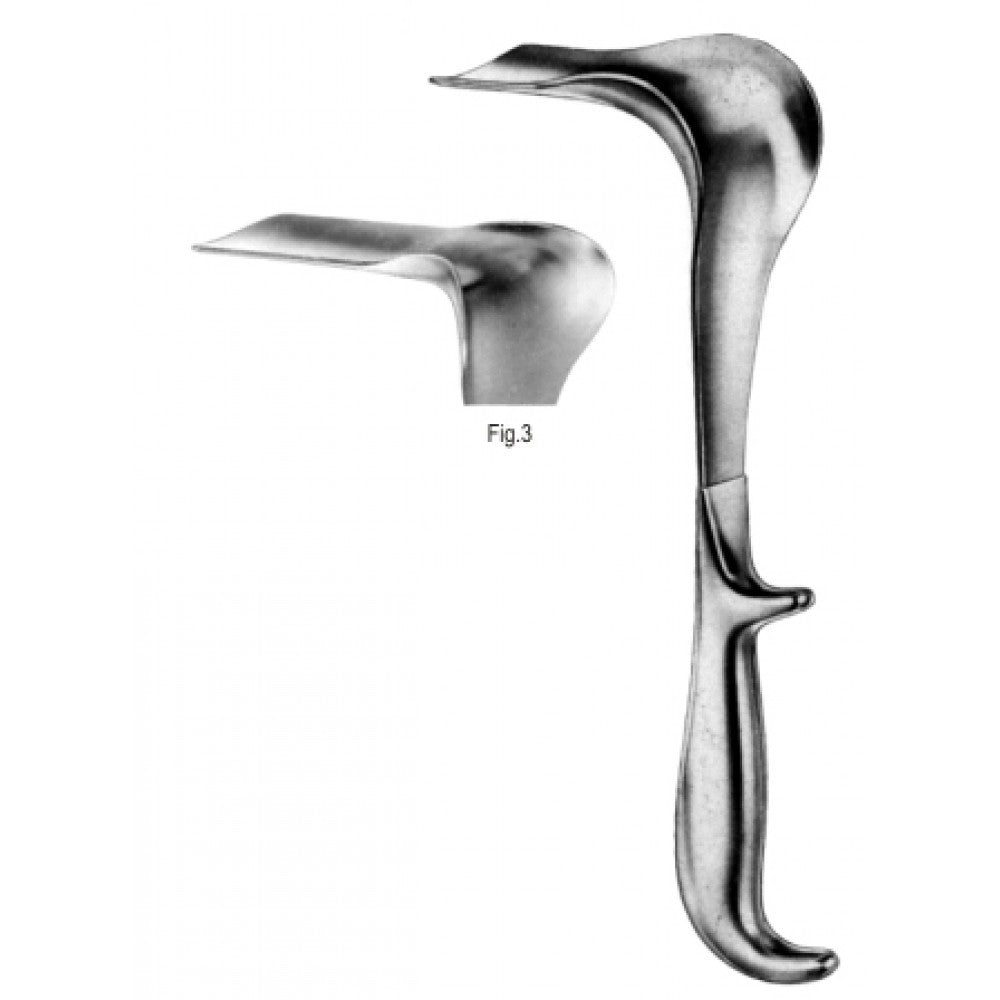 Doyen Vaginal Specula 100x45mm Fig.3 – Surgix Instruments vaginal speculums and related accessories, SKU 60.0220.03