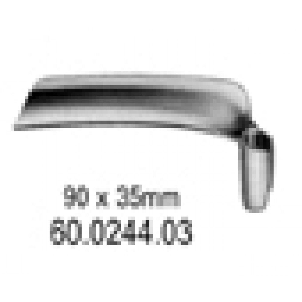 Blade for Bozemann Vaginal Speculum 90x35mm – Surgix Instruments vaginal speculums and related accessories, SKU 60.0244.03