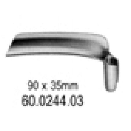 Blade for Bozemann Vaginal Speculum 90x35mm – Surgix Instruments vaginal speculums and related accessories, SKU 60.0244.03