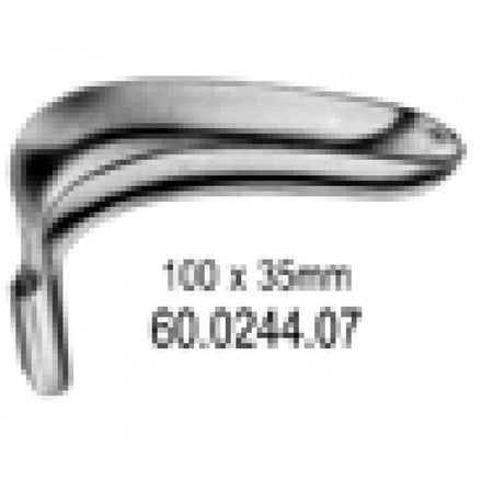 Blade for Bozemann Vaginal Speculum 100x35mm – Surgix Instruments vaginal speculums and related accessories, SKU 60.0244.07